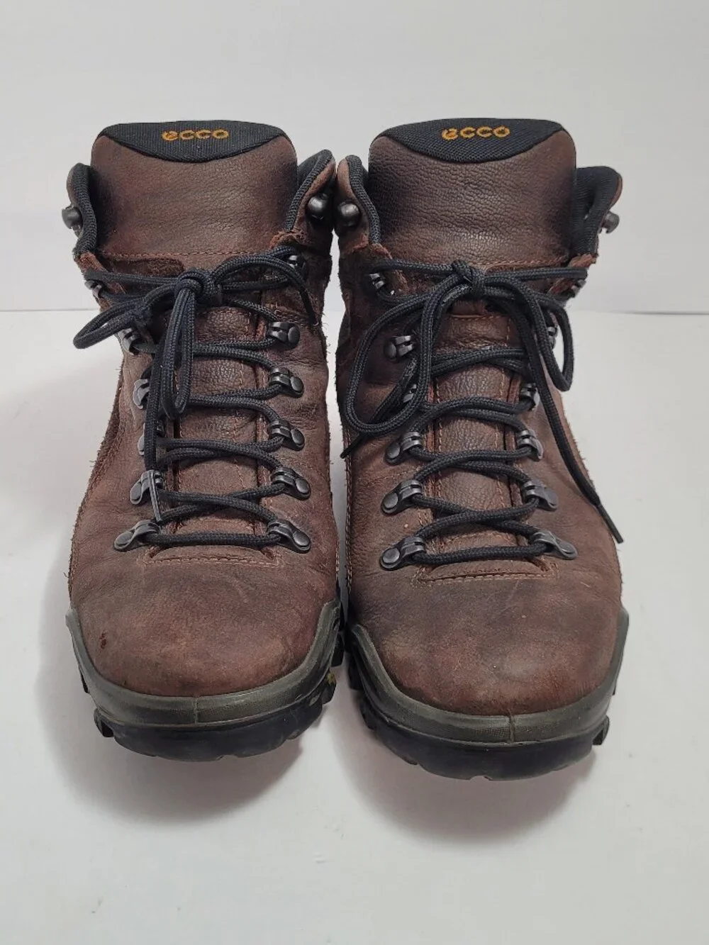 ECCO Dhaka Mid Gore-Tex Brown Hiking Boots Men's US 9.5